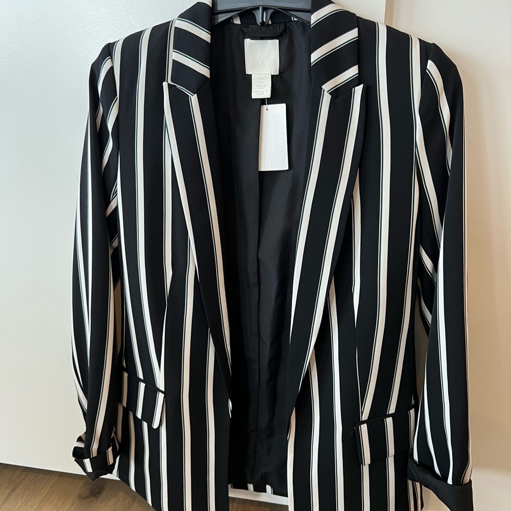 Stripped blazer